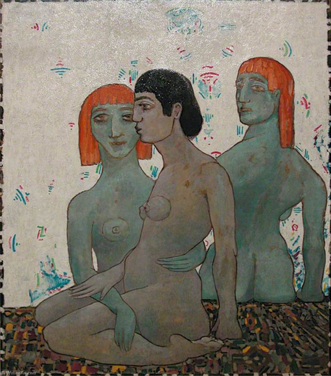 Wikioo.org - The Encyclopedia of Fine Arts - Painting, Artwork by Harry Phelan Gibb - Three Graces