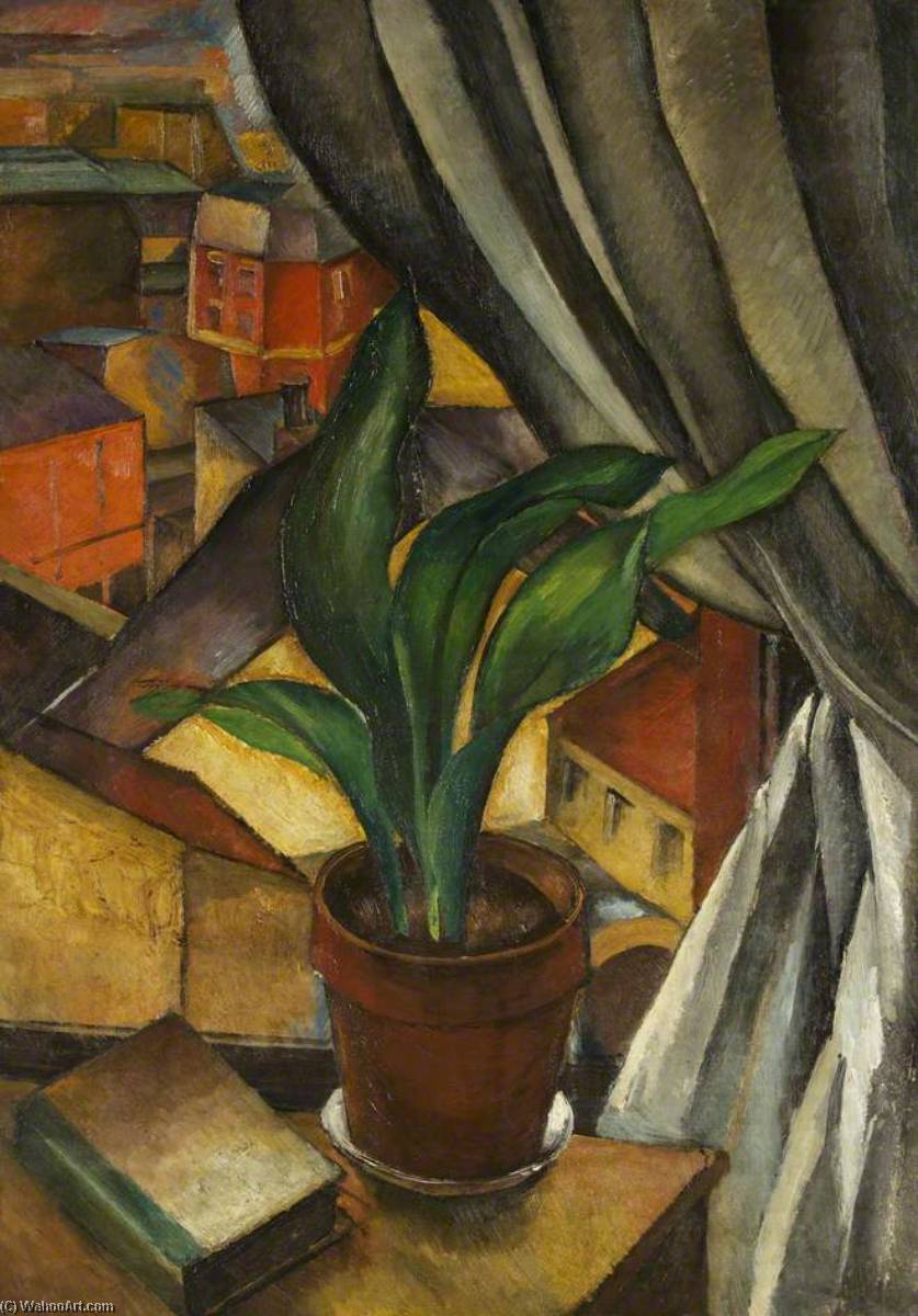Wikioo.org - The Encyclopedia of Fine Arts - Painting, Artwork by Jean Hippolyte Marchand - The Aspidistra
