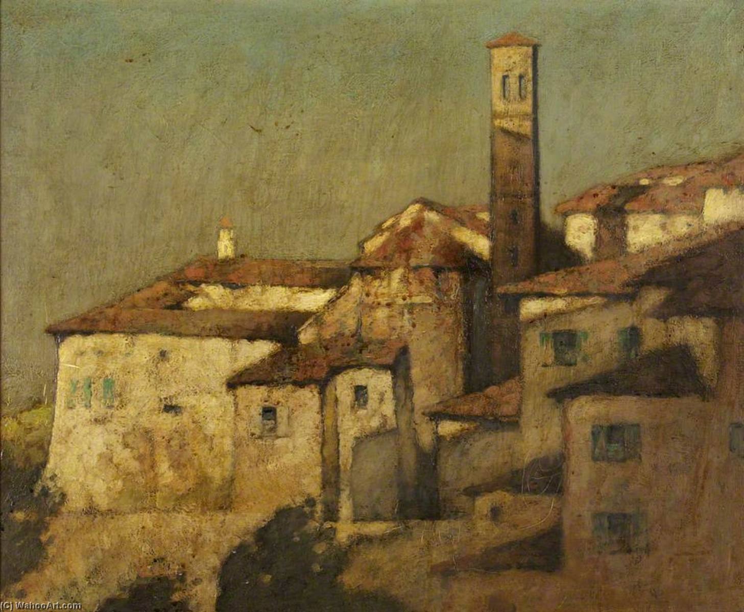 Wikioo.org - The Encyclopedia of Fine Arts - Painting, Artwork by Bertram Nicholls - Assisi