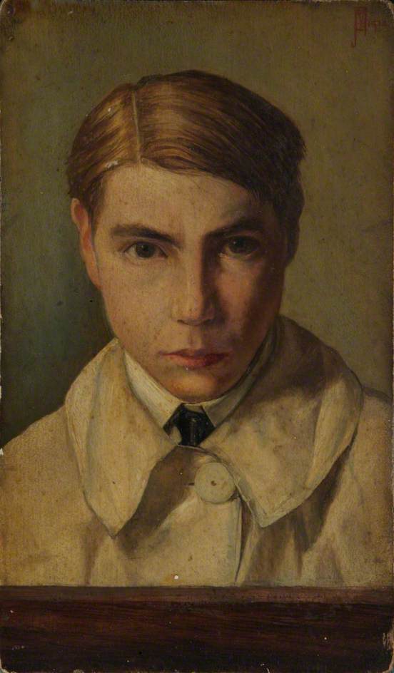 Wikioo.org - The Encyclopedia of Fine Arts - Painting, Artwork by Miles Fletcher De Montmorency - Self Portrait