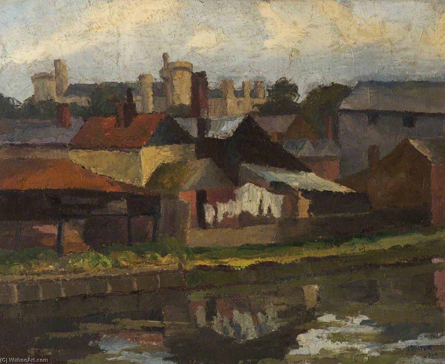 Wikioo.org - The Encyclopedia of Fine Arts - Painting, Artwork by Frederick James Porter - Arundel