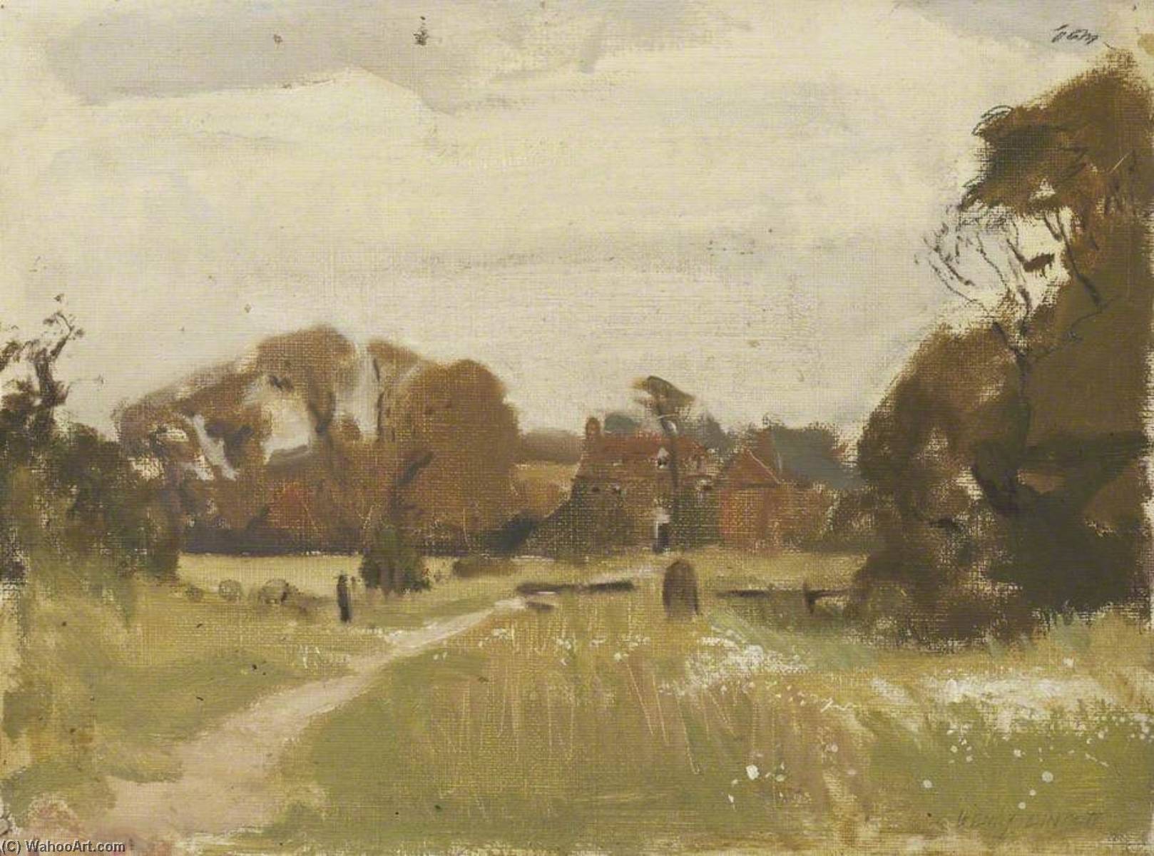 Wikioo.org - The Encyclopedia of Fine Arts - Painting, Artwork by Henry John Lintott - Country Scene