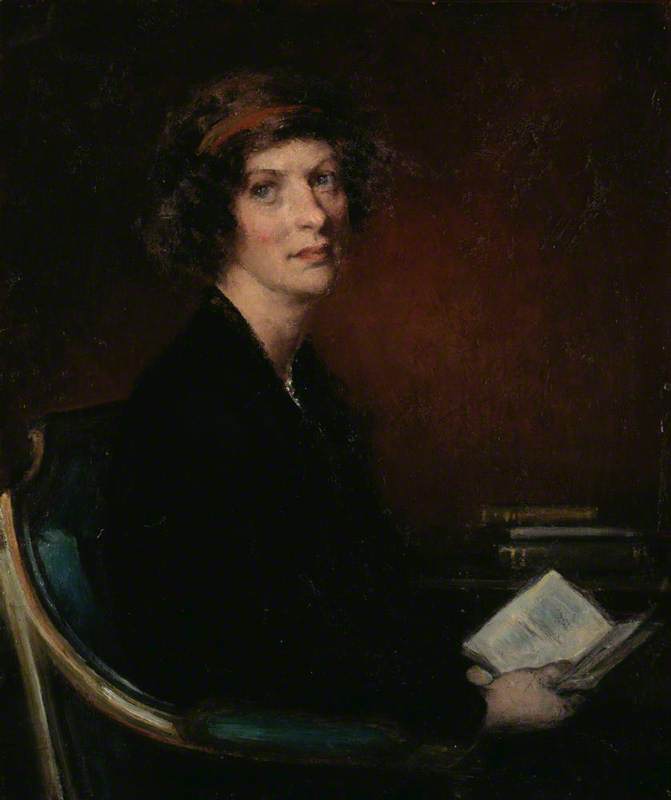 Wikioo.org - The Encyclopedia of Fine Arts - Painting, Artwork by Henry John Lintott - Lady Margaret Sackville (1881–1963), Poet
