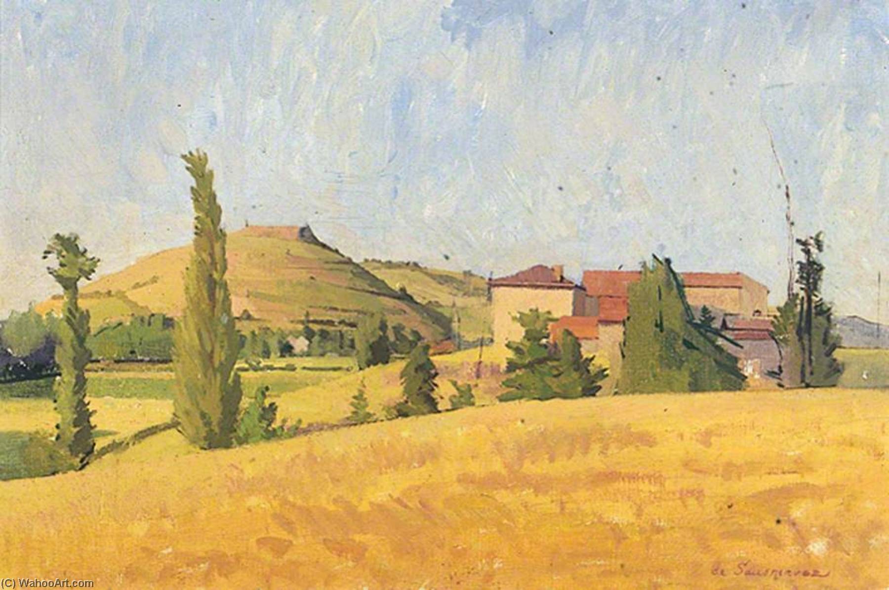 WikiOO.org - Encyclopedia of Fine Arts - Malba, Artwork Lionel Maurice De Sausmarez - French Landscape