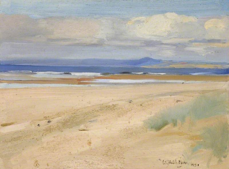 Wikioo.org - The Encyclopedia of Fine Arts - Painting, Artwork by William Oliphant Hutchison - The Hills of Fife
