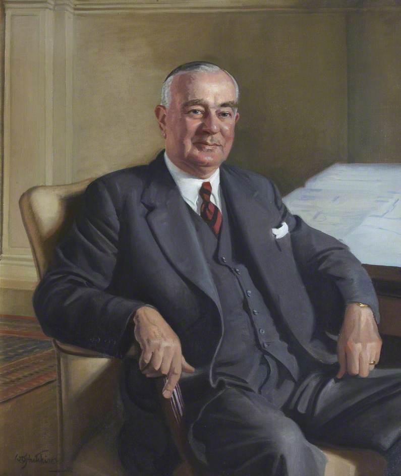 Wikioo.org - The Encyclopedia of Fine Arts - Painting, Artwork by William Oliphant Hutchison - Sir Wilfred Ayre (1890–1971)
