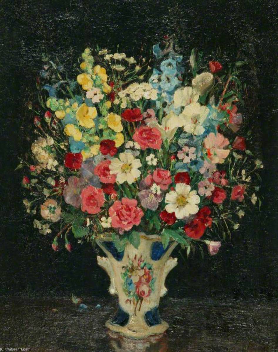 Wikioo.org - The Encyclopedia of Fine Arts - Painting, Artwork by Emily Beatrice Bland - The Bouquet