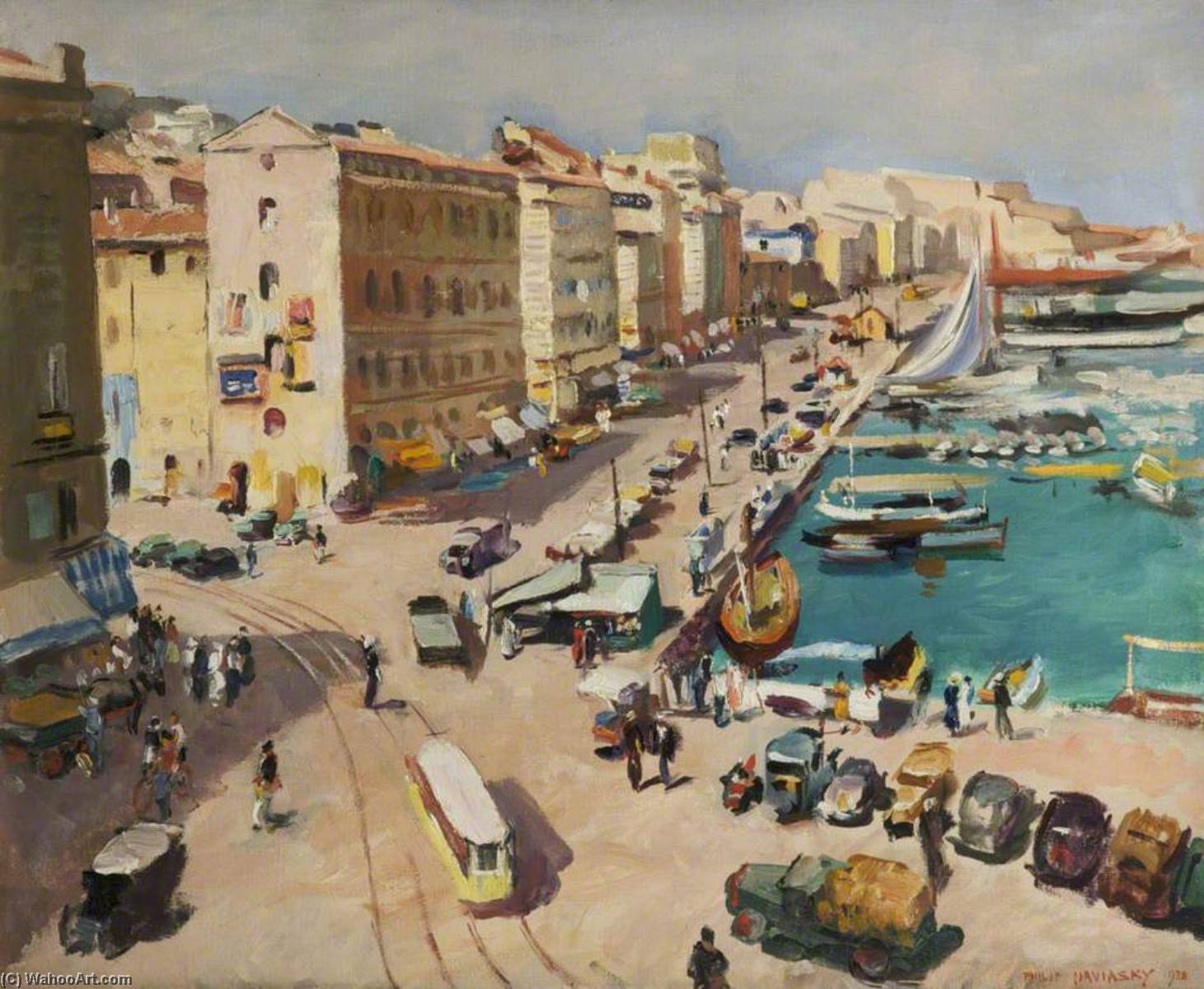 Wikioo.org - The Encyclopedia of Fine Arts - Painting, Artwork by Philip Naviasky - Marseille