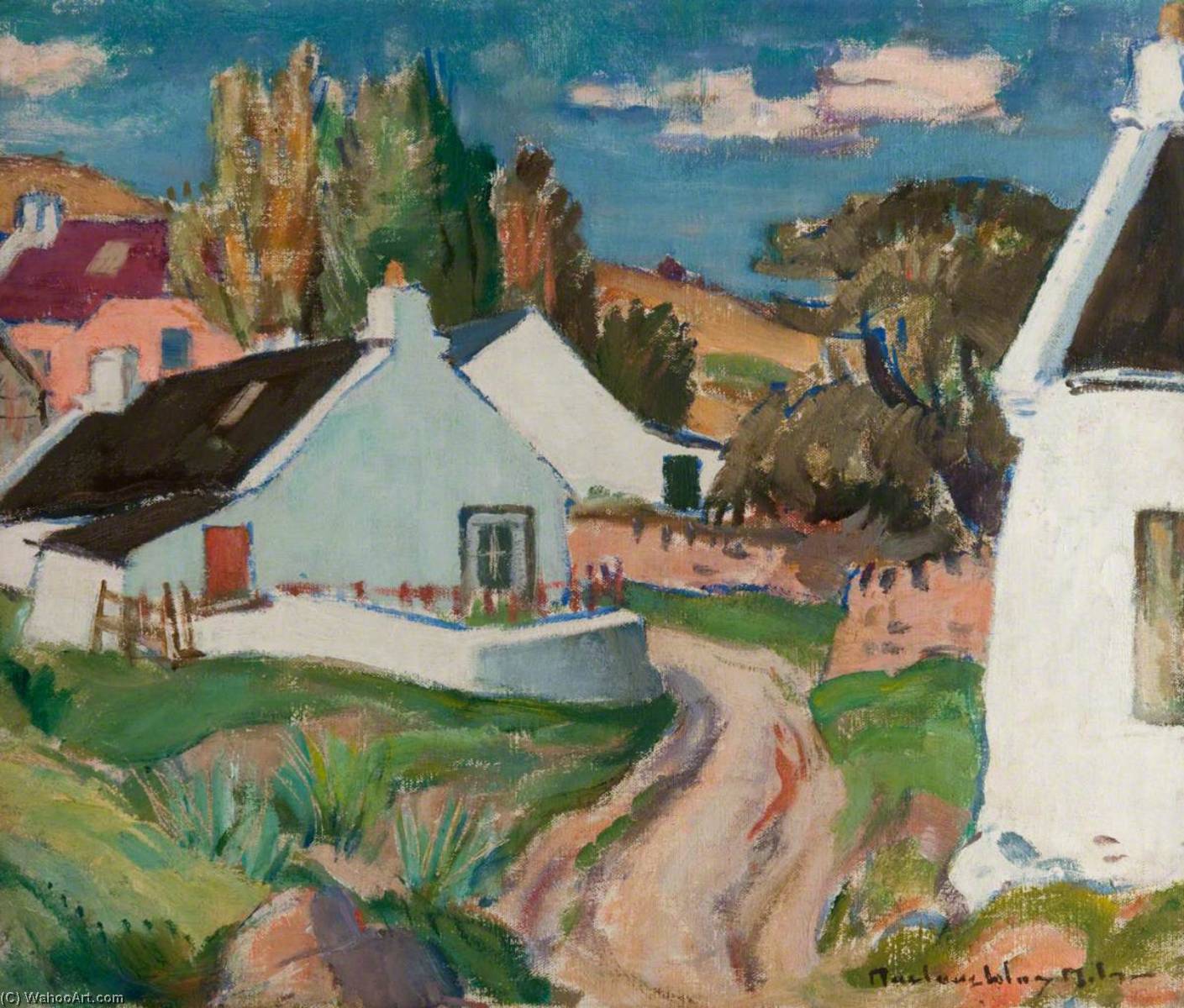 Wikioo.org - The Encyclopedia of Fine Arts - Painting, Artwork by John Maclauchlan Milne - High Corrie