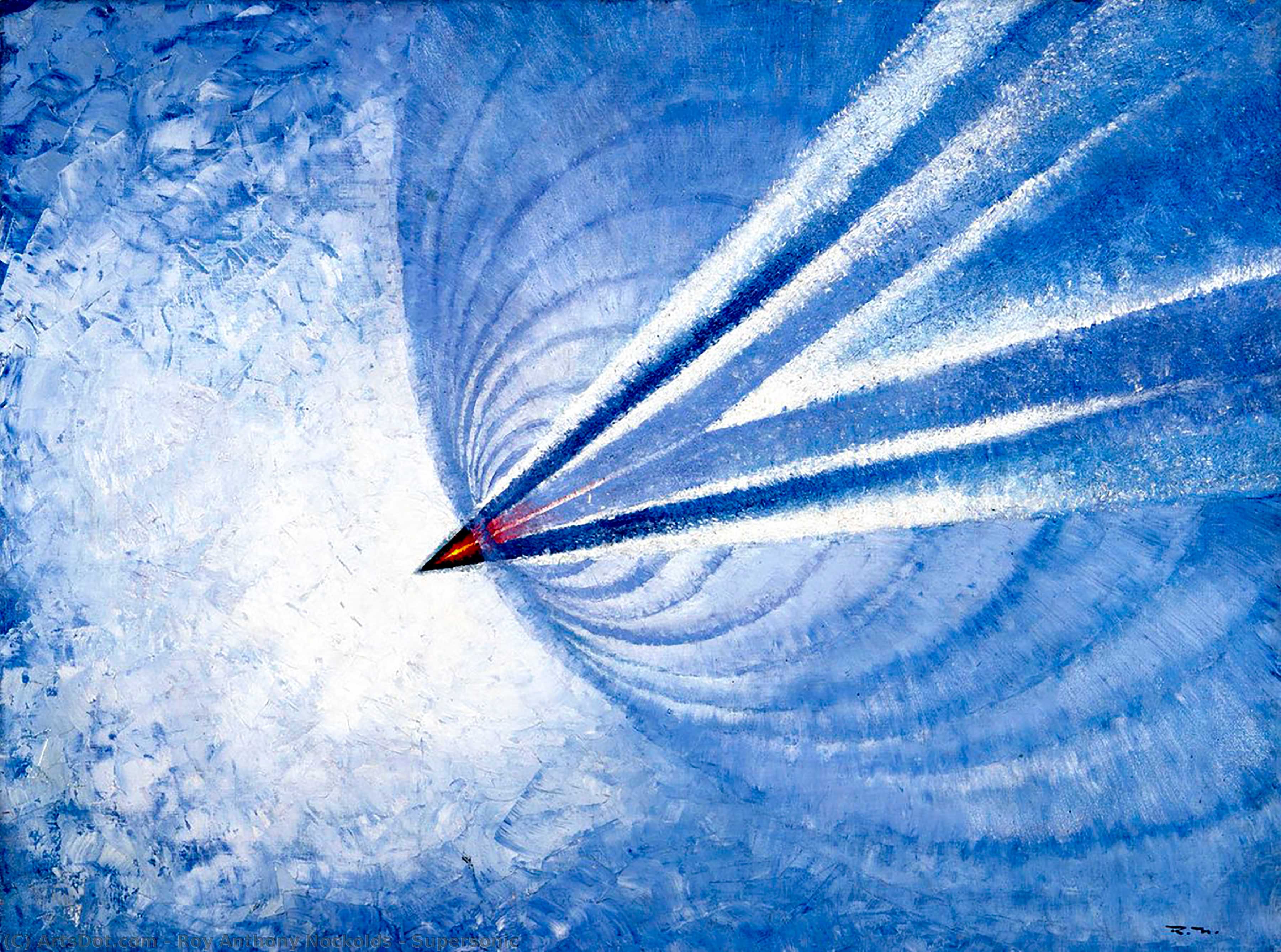 Wikioo.org - The Encyclopedia of Fine Arts - Painting, Artwork by Roy Anthony Nockolds - Supersonic