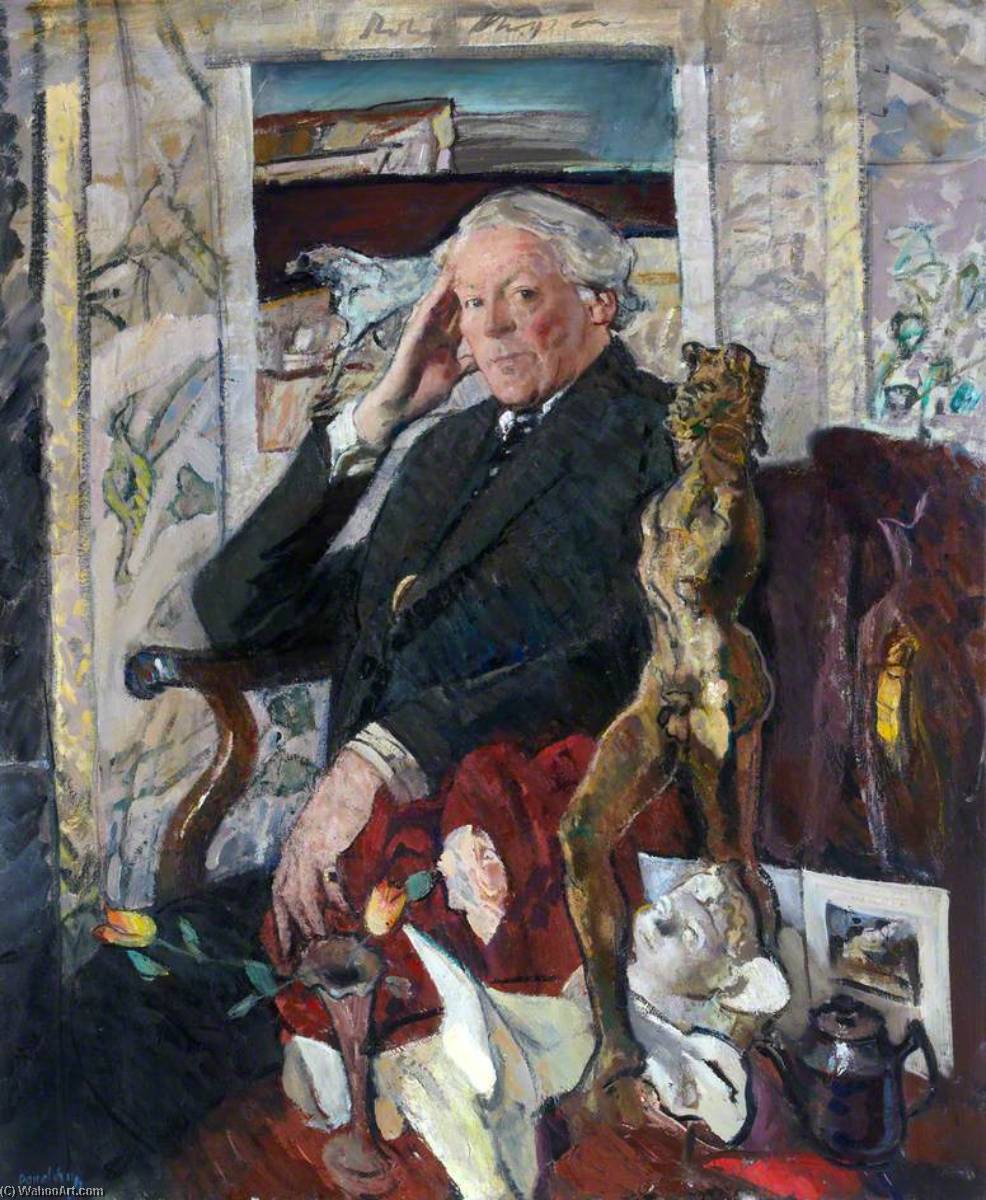 Wikioo.org - The Encyclopedia of Fine Arts - Painting, Artwork by David Abercrombie Donaldson - Sir Robin Philipson (1916–1992), PRSA