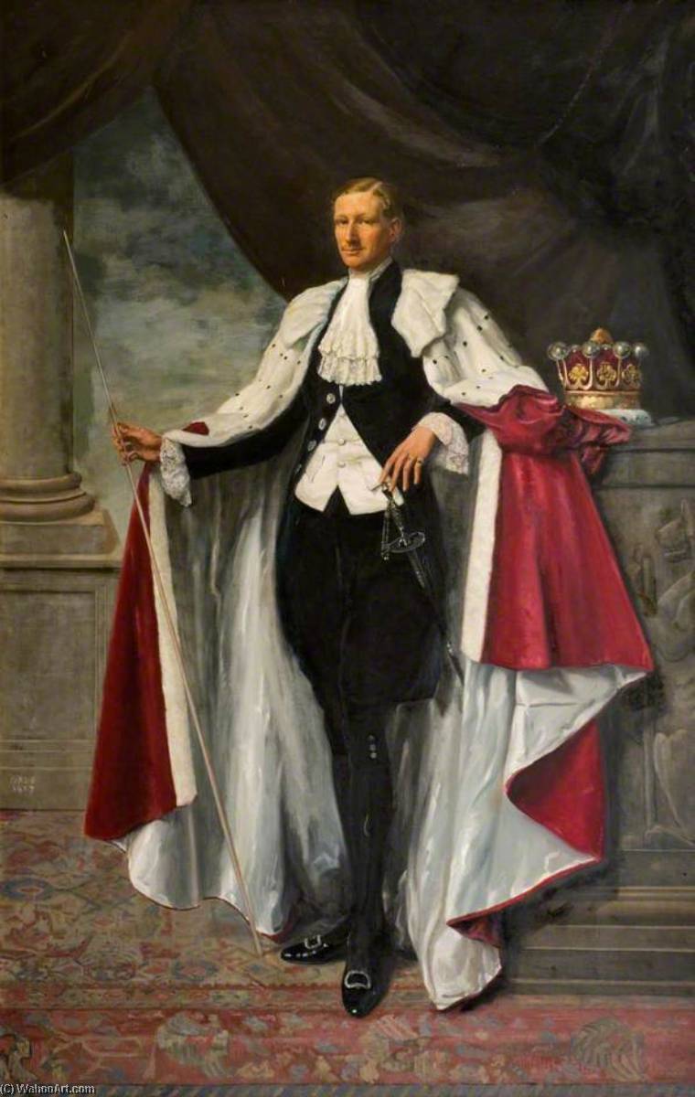 Wikioo.org - The Encyclopedia of Fine Arts - Painting, Artwork by Cuthbert Julian Orde - John George Charles Henry Alton Alexander Chetwynd, 21st Earl of Shrewsbury and Waterford (1914–1980)