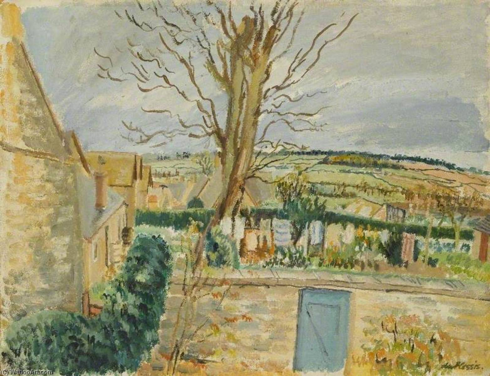 Wikioo.org - The Encyclopedia of Fine Arts - Painting, Artwork by Enslin Du Plessis - Cotswold Landscape
