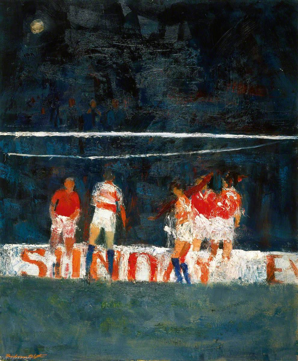 Wikioo.org - The Encyclopedia of Fine Arts - Painting, Artwork by Robert Henderson Blyth - Goalmouth