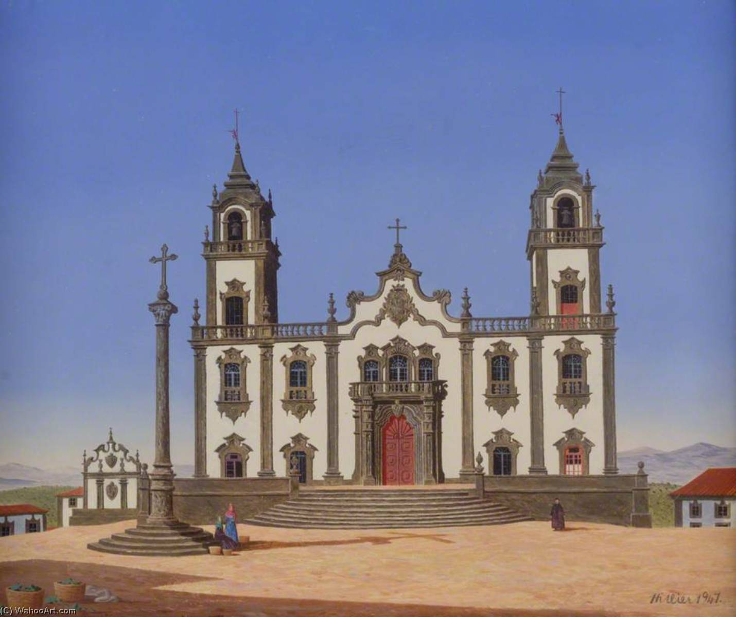 Wikioo.org - The Encyclopedia of Fine Arts - Painting, Artwork by Tristram Paul Hillier - Chapel of the Misericordia