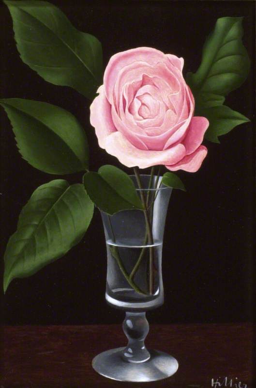Wikioo.org - The Encyclopedia of Fine Arts - Painting, Artwork by Tristram Paul Hillier - A Rose