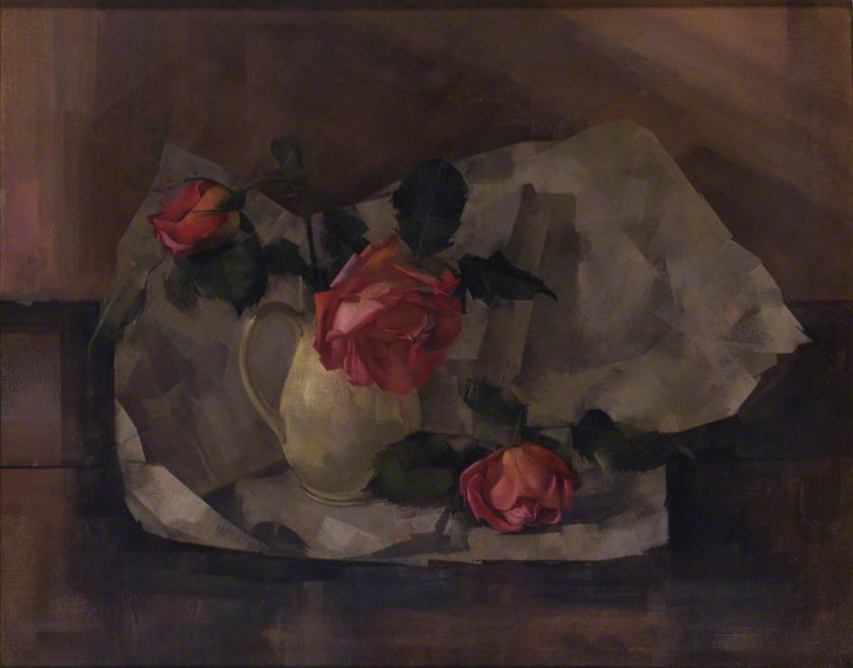 Wikioo.org - The Encyclopedia of Fine Arts - Painting, Artwork by Leonard Appelbee - Roses