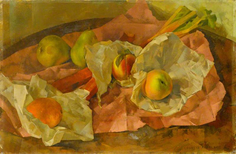 Wikioo.org - The Encyclopedia of Fine Arts - Painting, Artwork by Leonard Appelbee - Peaches