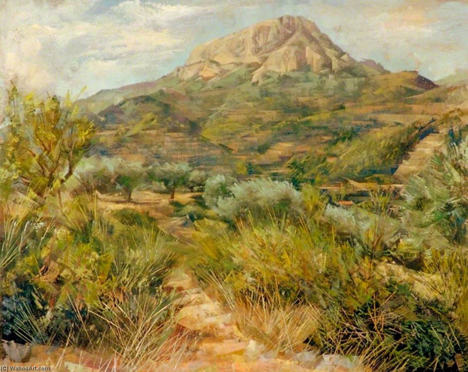 Wikioo.org - The Encyclopedia of Fine Arts - Painting, Artwork by Leonard Appelbee - The Path Dardenne