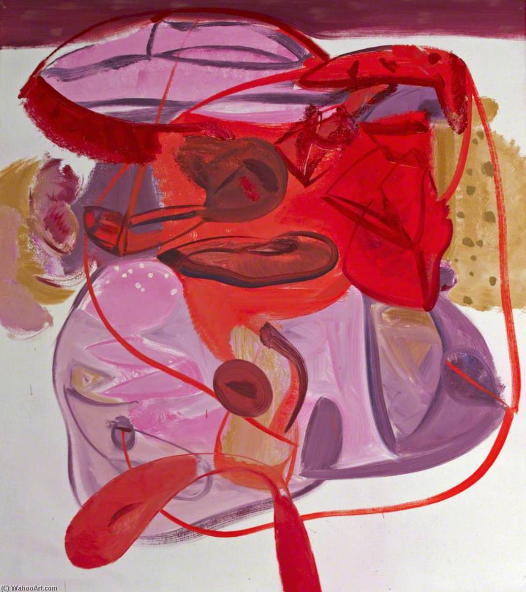 Wikioo.org - The Encyclopedia of Fine Arts - Painting, Artwork by Maurice Cockrill - Pathology Study XI