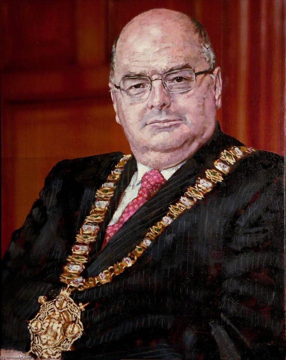 Wikioo.org - The Encyclopedia of Fine Arts - Painting, Artwork by John Keane - Councillor Patrick Convery (b.1957), Lord Mayor (2010–2011)