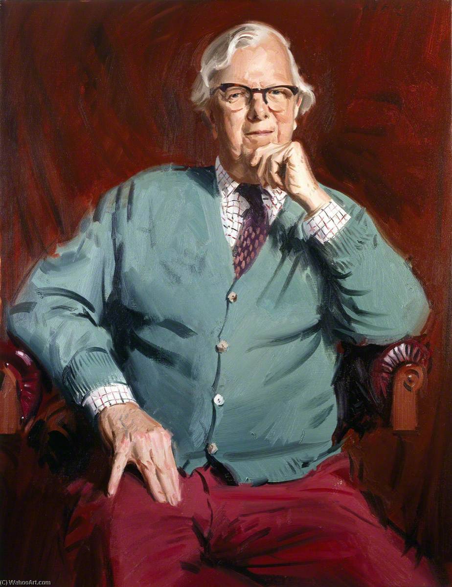 Wikioo.org - The Encyclopedia of Fine Arts - Painting, Artwork by Andrew Festing - Sir Roger Gibbs (b.1934)