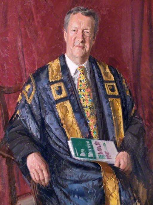 Wikioo.org - The Encyclopedia of Fine Arts - Painting, Artwork by Andrew Festing - Sir John Daniel, Vice Chancellor (2003)