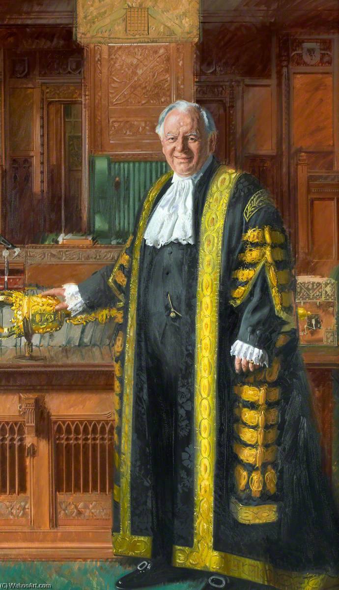 Wikioo.org - The Encyclopedia of Fine Arts - Painting, Artwork by Andrew Festing - The Right Honourable Michael Martin, Speaker
