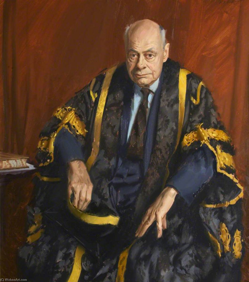 Wikioo.org - The Encyclopedia of Fine Arts - Painting, Artwork by Andrew Festing - Sir Jeremy Morse, KCMG, Chancellor (1989–2003), Honorary Fellow (2003)