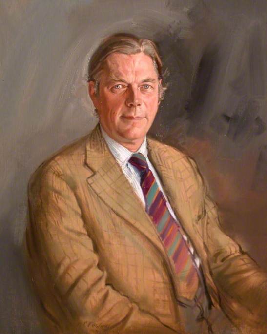 Wikioo.org - The Encyclopedia of Fine Arts - Painting, Artwork by Andrew Festing - Roger Parker Jervis (b.1931), Chairman of Buckinghamshire County Council (1981–1985)