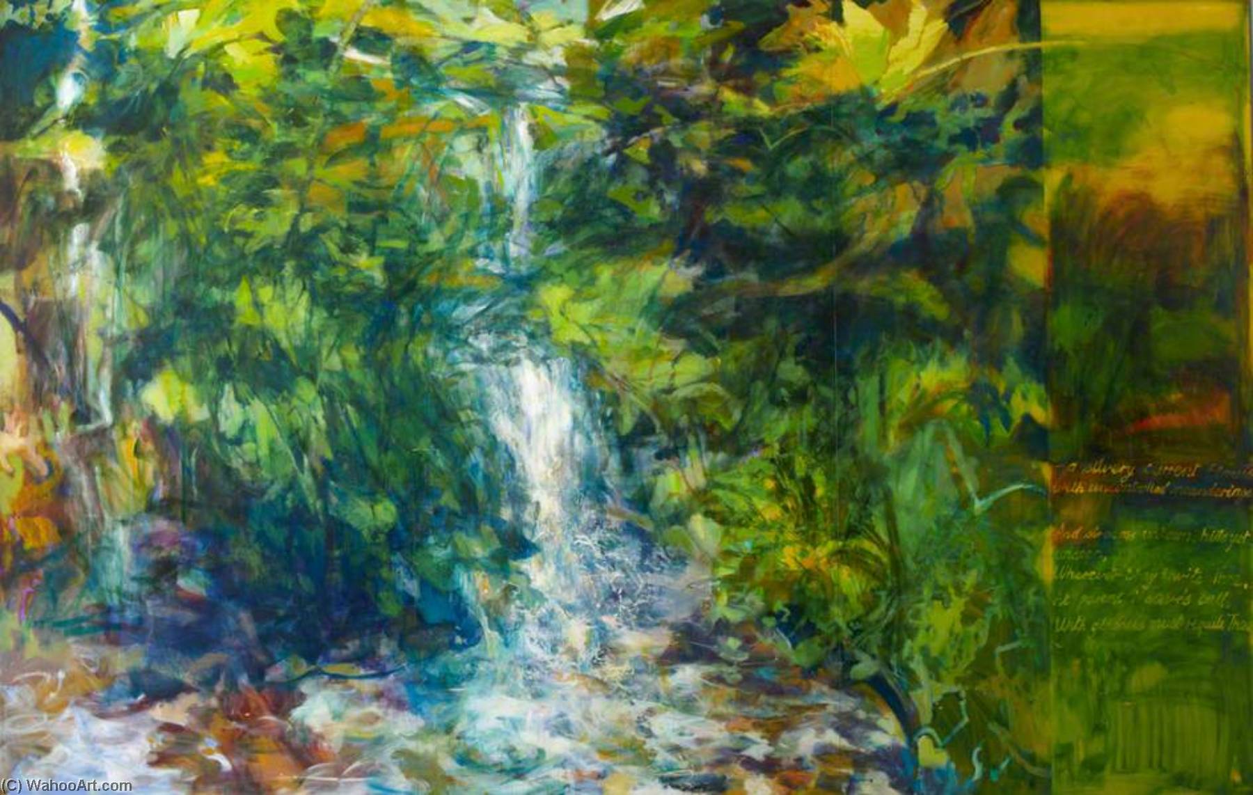 Wikioo.org - The Encyclopedia of Fine Arts - Painting, Artwork by Melvyn Chantrey - Waterfalls (panel 5 of 12)