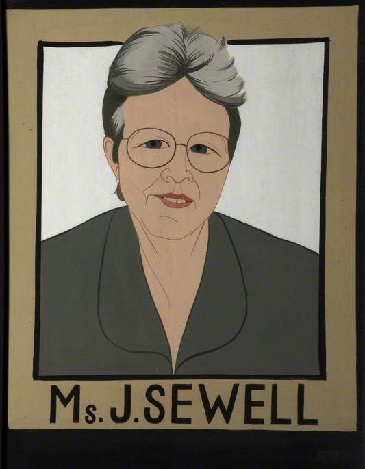 WikiOO.org - Encyclopedia of Fine Arts - Maalaus, taideteos Anthony Wilson Piper - Ms J. Sewell (b.1952)