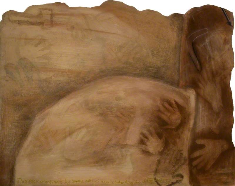Wikioo.org – L'Enciclopedia delle Belle Arti - Pittura, Opere di Antonia Phillips - 'Dreams di Australia' Serie , Roccia Pittura