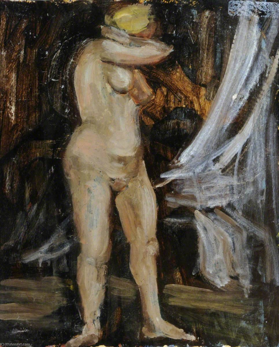 Wikioo.org - The Encyclopedia of Fine Arts - Painting, Artwork by Rosamund Ross - Nude (recto)