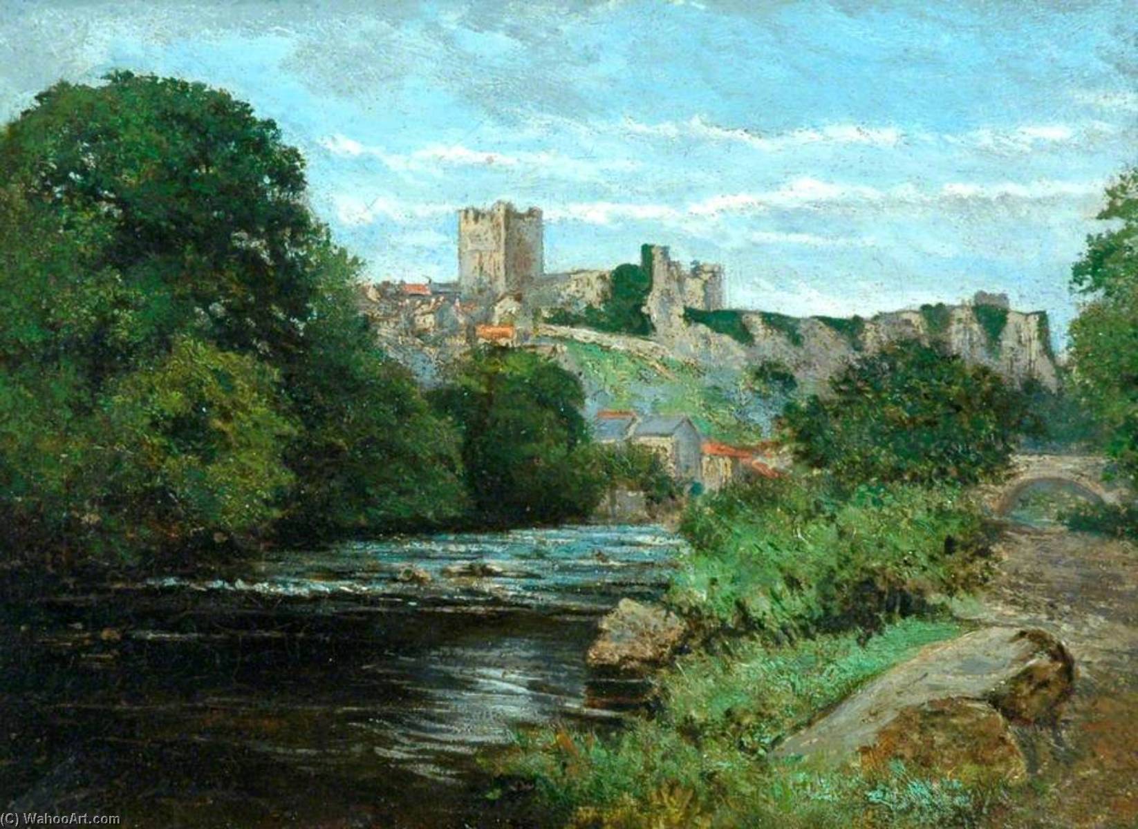 Wikioo.org - The Encyclopedia of Fine Arts - Painting, Artwork by Owen Bowen - Knaresborough Castle