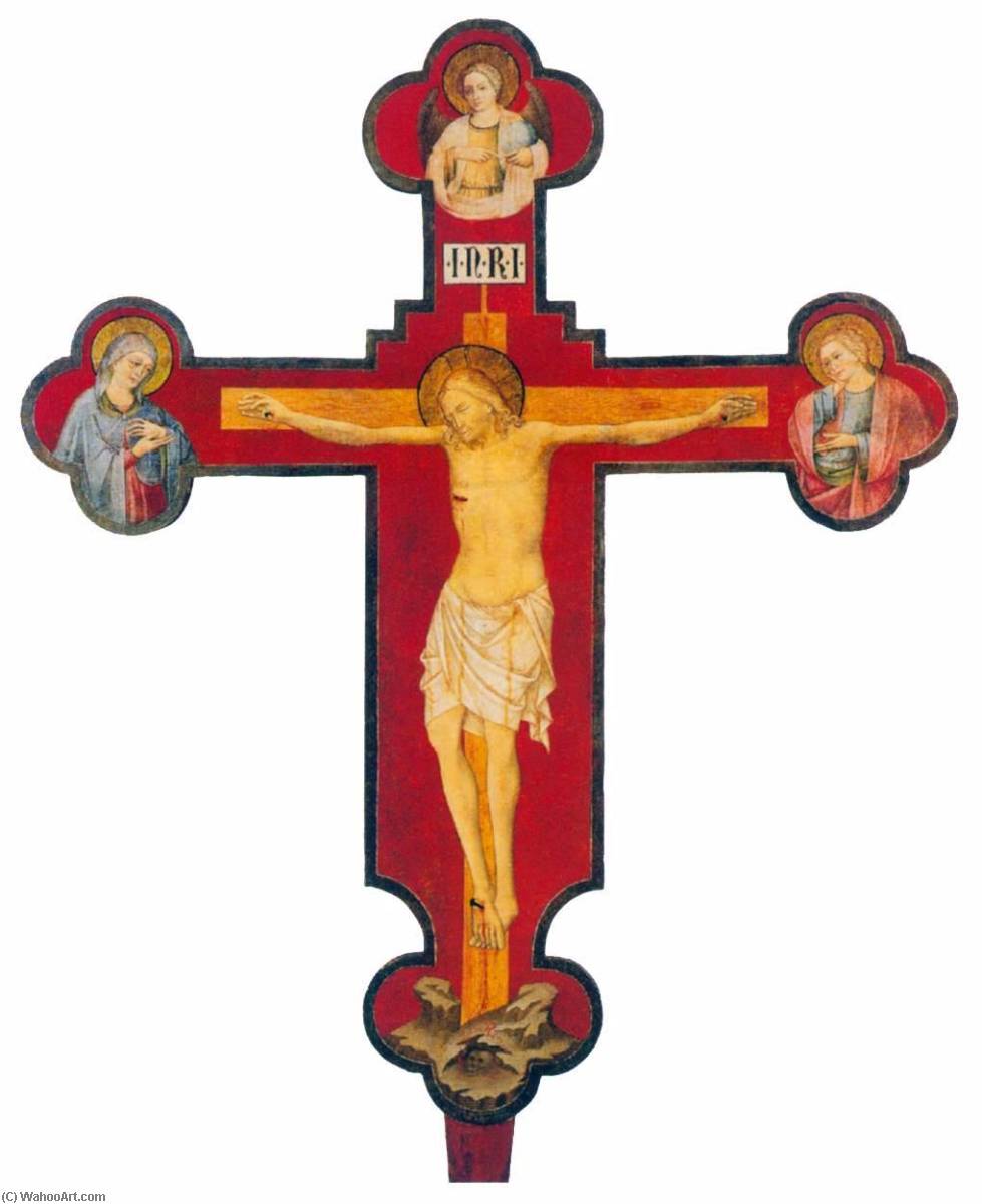 Wikioo.org - The Encyclopedia of Fine Arts - Painting, Artwork by Meneghello Di Giovanni De' Canali - The Tkon Crucifix