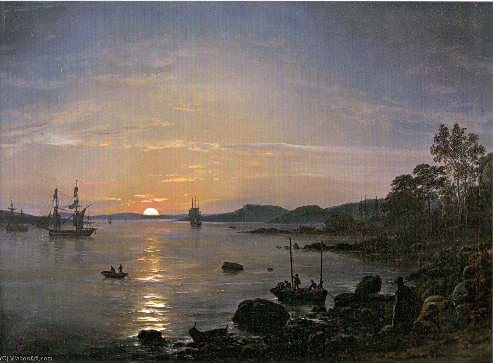Wikioo.org - The Encyclopedia of Fine Arts - Painting, Artwork by Johan Christian Clausen Dahl - 