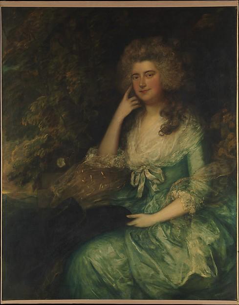 Wikioo.org - The Encyclopedia of Fine Arts - Painting, Artwork by Thomas Gainsborough - Mrs. William Tennant (Mary Wylde, died 1798)