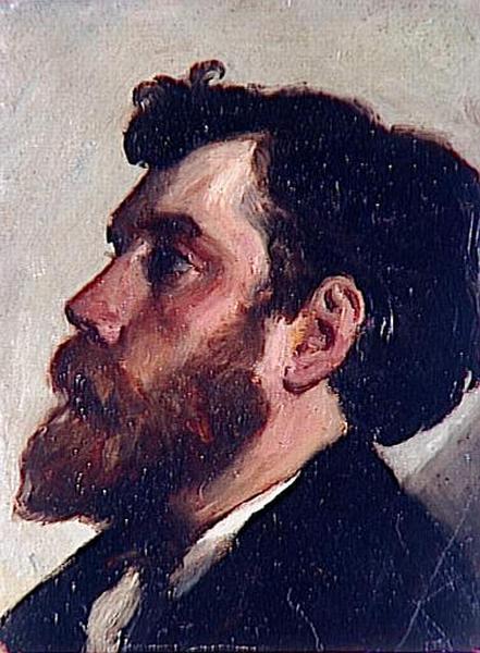 Wikioo.org - The Encyclopedia of Fine Arts - Painting, Artwork by Carolus-Duran (Charles-Auguste-Emile Durand) - Head of a Bearded Man