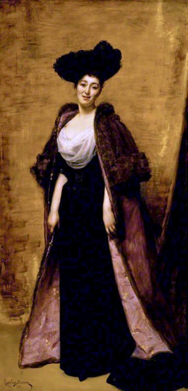 Wikioo.org - The Encyclopedia of Fine Arts - Painting, Artwork by Carolus-Duran (Charles-Auguste-Emile Durand) - Margaret Anderson, The Honourable Mrs Ronald, Later Dame Margaret, Greville, DBE