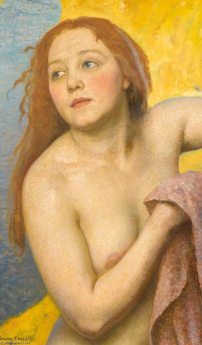 Wikioo.org - The Encyclopedia of Fine Arts - Painting, Artwork by Dame Laura Knight - The Bather