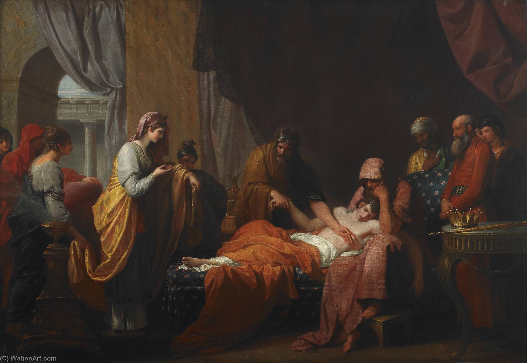 WikiOO.org - Encyclopedia of Fine Arts - Maľba, Artwork Benjamin West - 