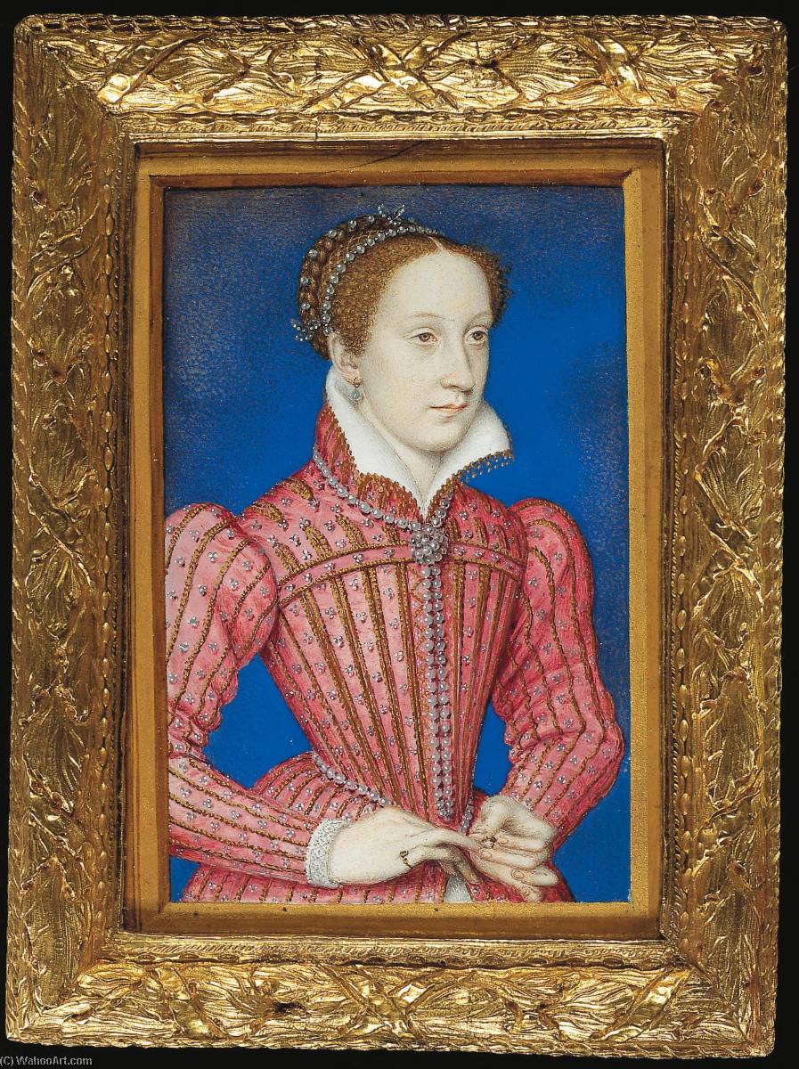 WikiOO.org - Encyclopedia of Fine Arts - Maľba, Artwork François Clouet - Mary, Queen of Scots
