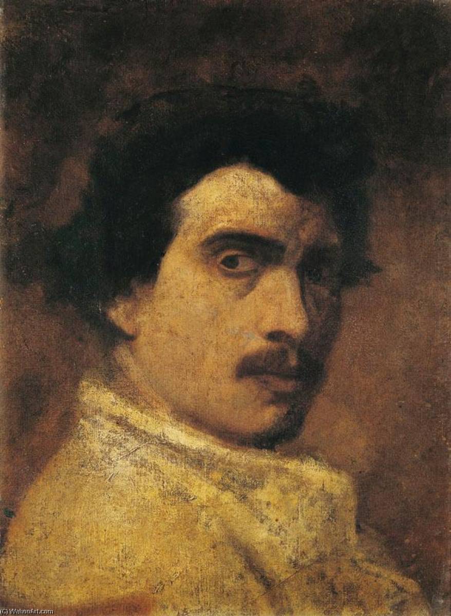 Wikioo.org – L'Encyclopédie des Beaux Arts - Peinture, Oeuvre de Alexandre Falguière - portrait français de falguière par lui meme