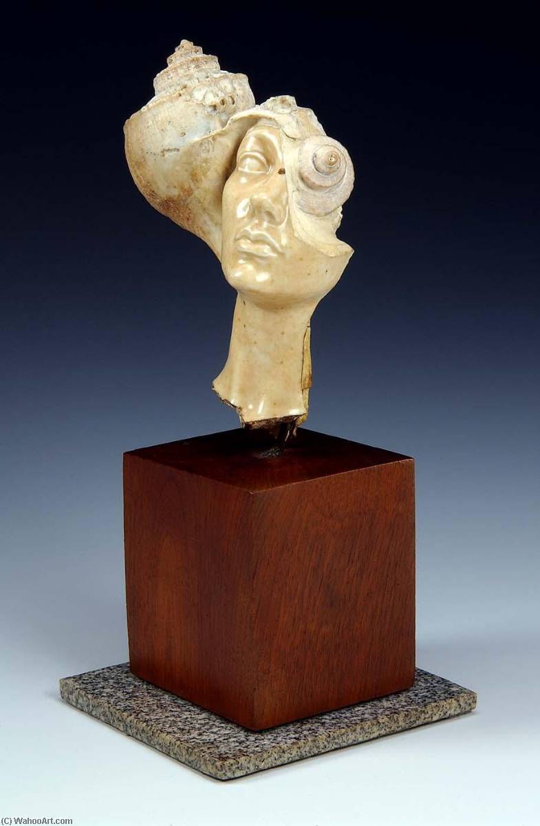 WikiOO.org - Εγκυκλοπαίδεια Καλών Τεχνών - Ζωγραφική, έργα τέχνης José De Creeft - Head of Gertrude Lawrence