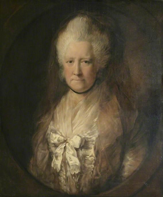 Wikioo.org - The Encyclopedia of Fine Arts - Painting, Artwork by Thomas Gainsborough - The Honourable Harriott Marsham