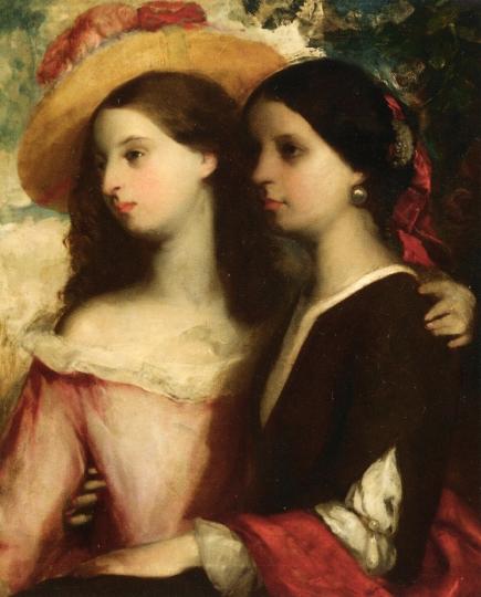 Wikioo.org - The Encyclopedia of Fine Arts - Painting, Artwork by William Etty - Friends