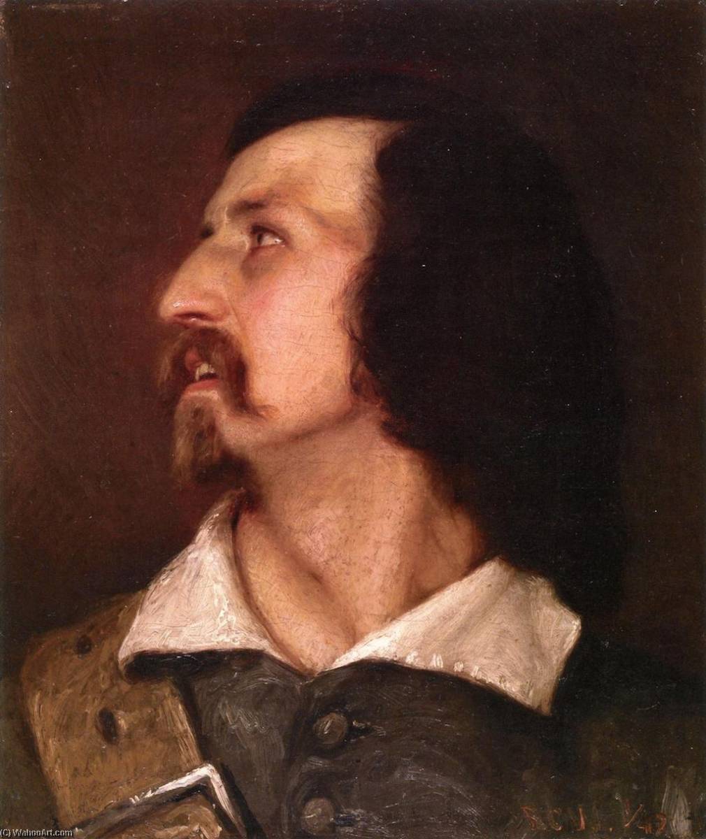 Wikioo.org - The Encyclopedia of Fine Arts - Painting, Artwork by Richard Caton De Woodville - Head of a Soldier