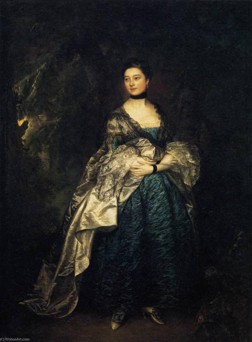 Wikioo.org - The Encyclopedia of Fine Arts - Painting, Artwork by Thomas Gainsborough - Lady Alston