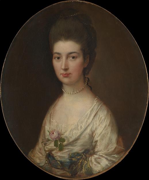 Wikioo.org - The Encyclopedia of Fine Arts - Painting, Artwork by Thomas Gainsborough - Mrs. Ralph Izard (Alice De Lancey, 1746 47 1832)